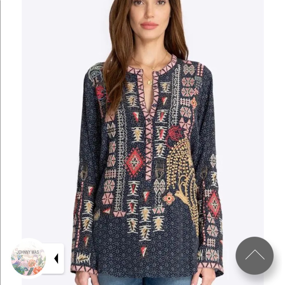 JOHNNY WAS YRIE BLOUSE